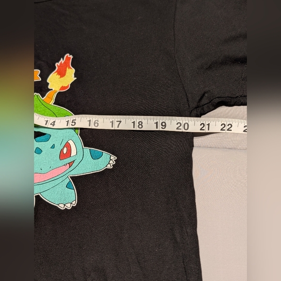 Black Pokémon Graphic T-Shirt. Size L. Preloved. - Picture 2 of 5